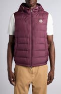 Moncler Marseillan Hooded Down Puffer Vest