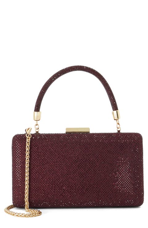Beaut Crystal Box Clutch
