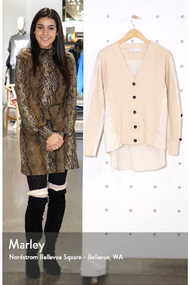 Mixed Media Cardigan video