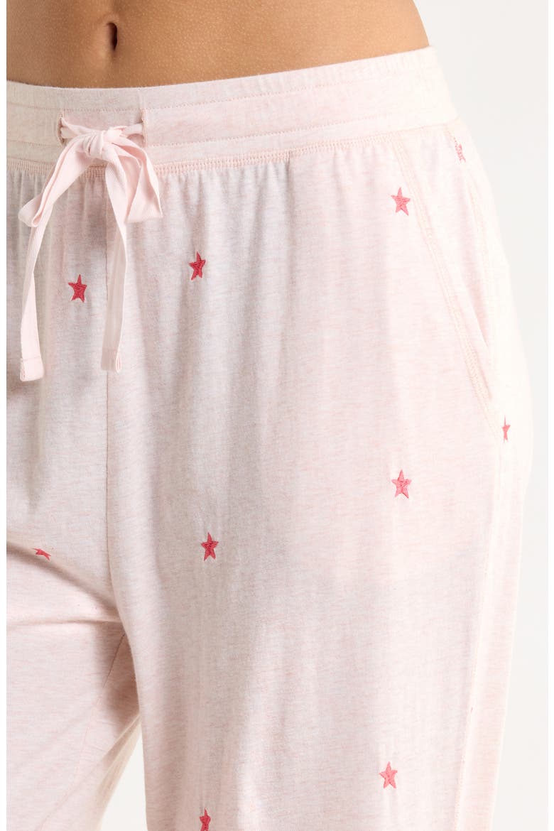 Jada Organic Cotton Pajamas, Alternate, color, ROSEWATER/ GERANIUM
