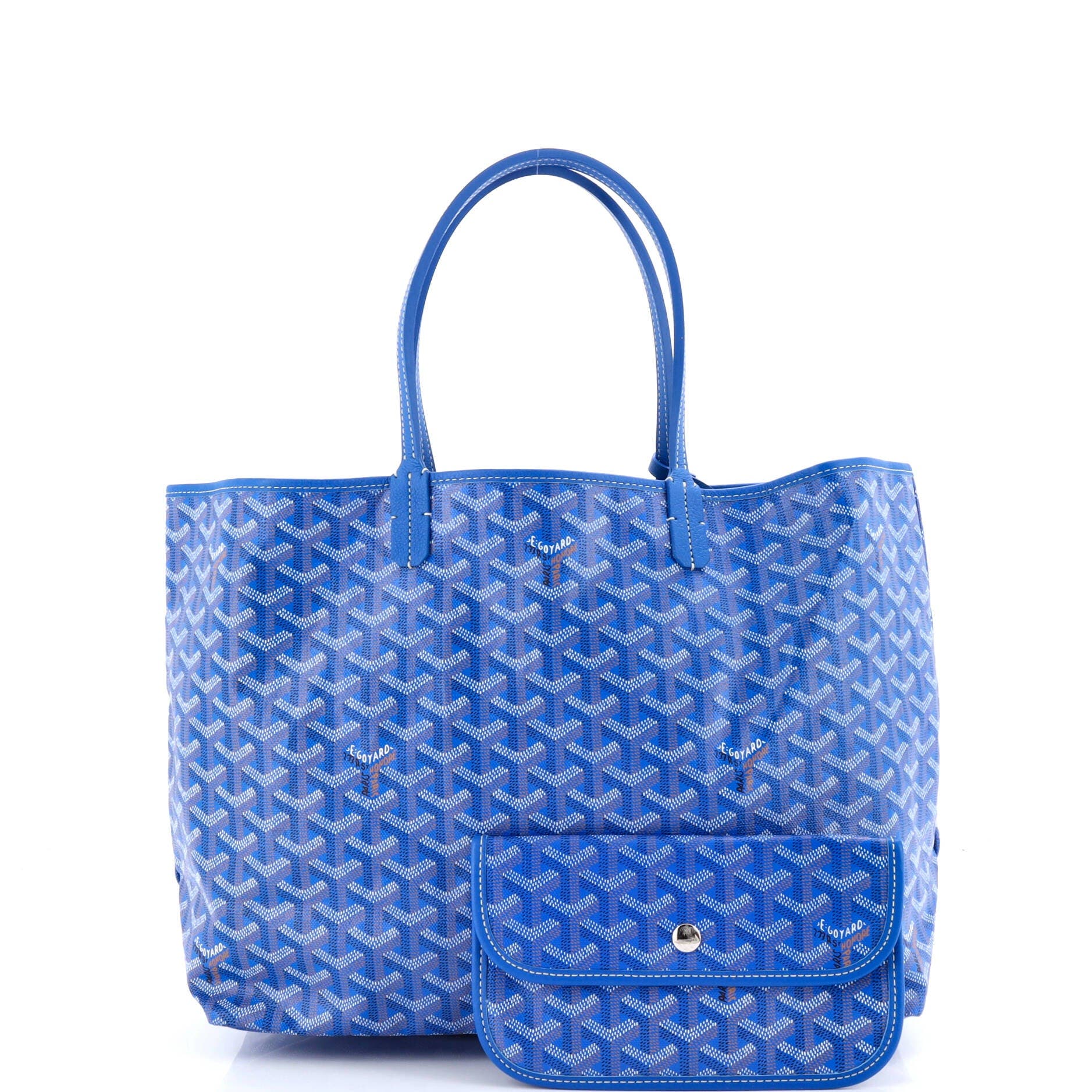 Pre-Owned Goyard Saint Louis Tote Coated Canvas PM, Alternate, color, 
