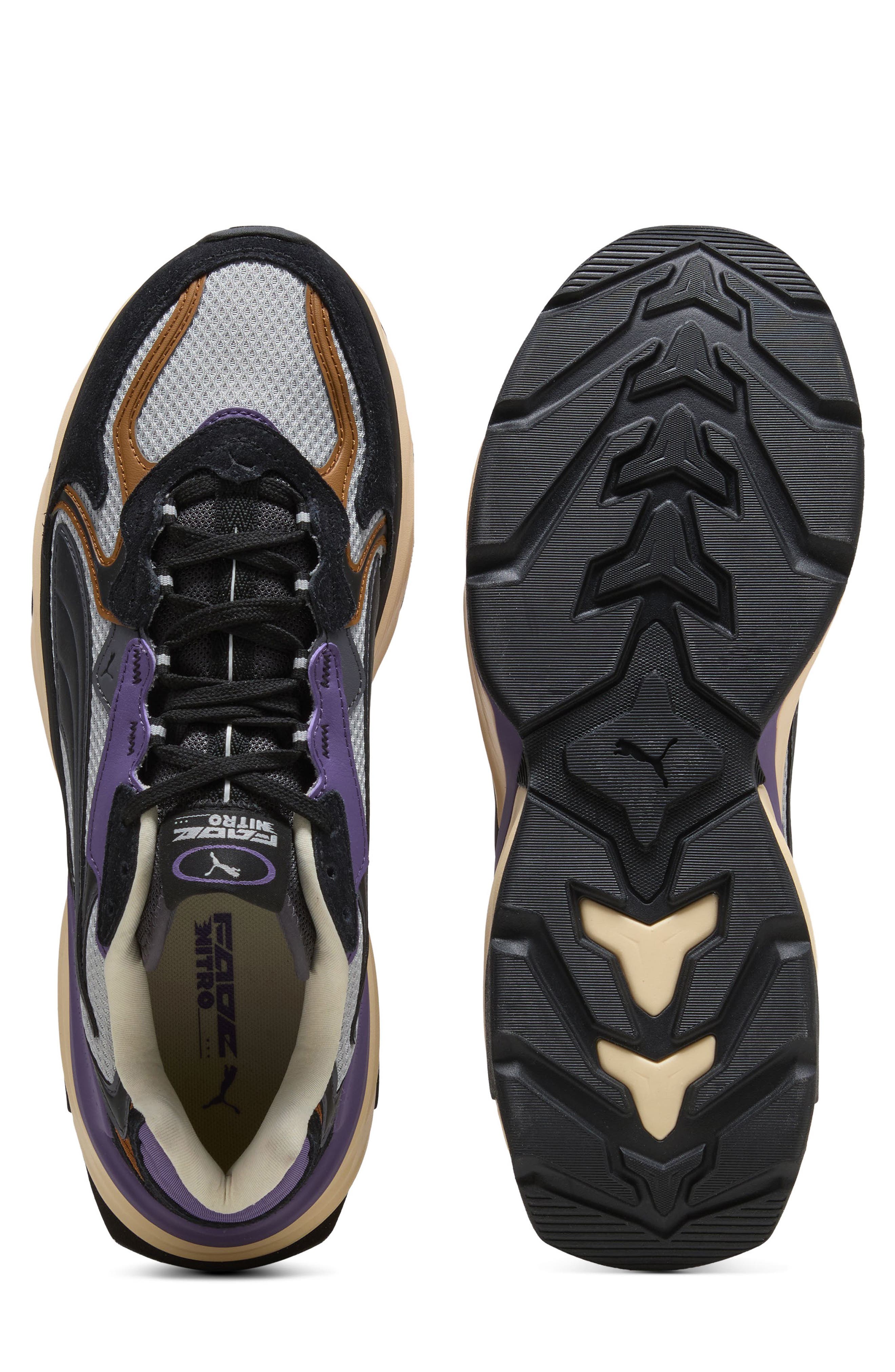 PUMA Fade NITRO LS Sneaker, Alternate, color, Cool Light Gray/ Moody Gray
