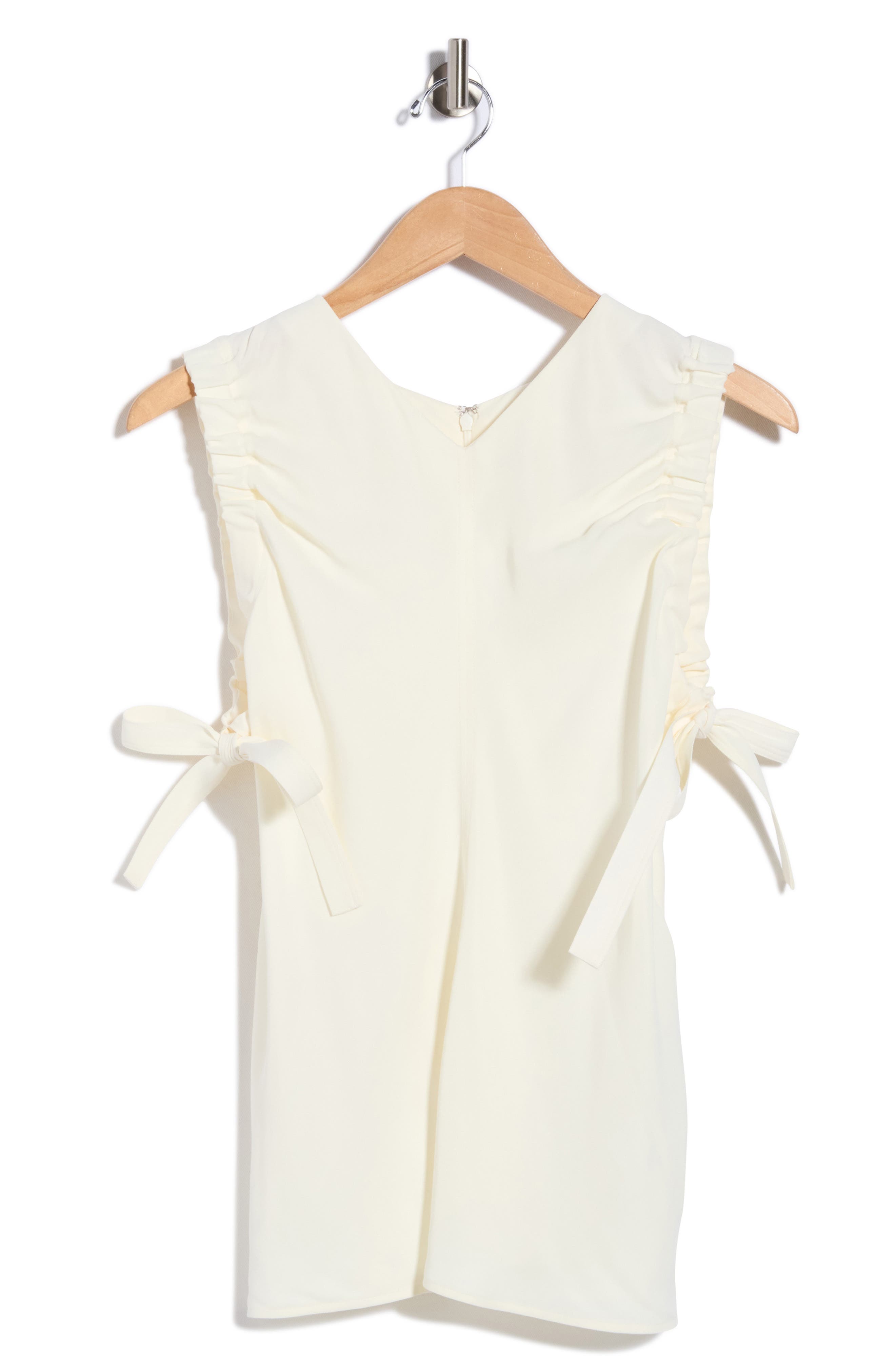Ruched Sleeveless Shell