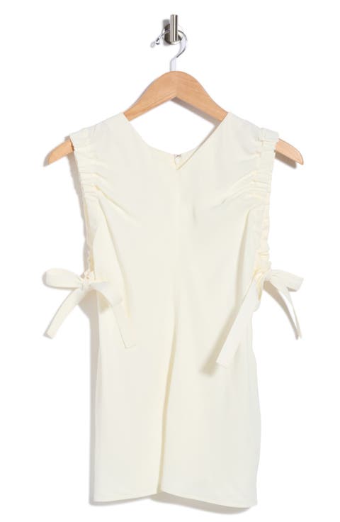 Ruched Sleeveless Shell