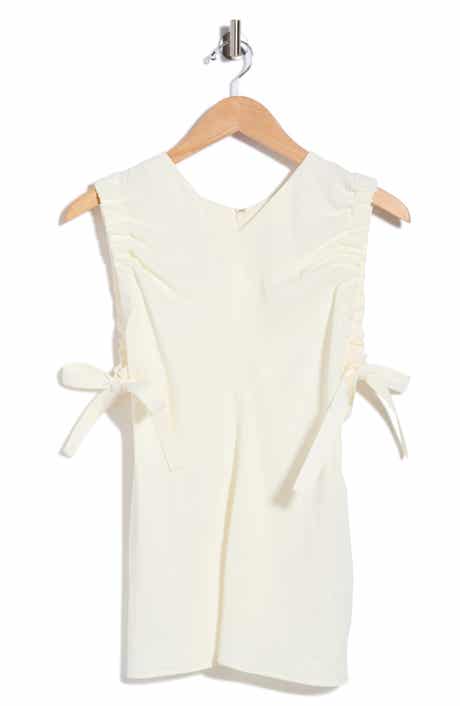 Ruched Sleeveless Shell