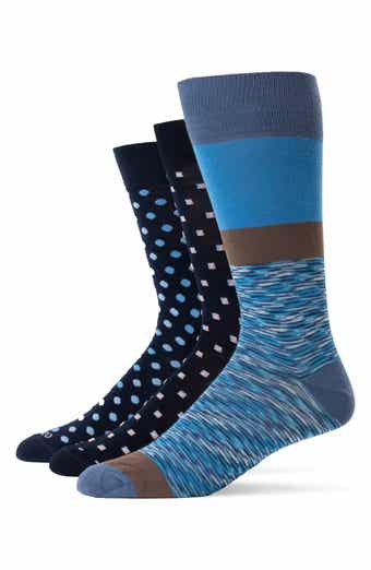Lorenzo Uomo Assorted 3-Pack Crew Socks