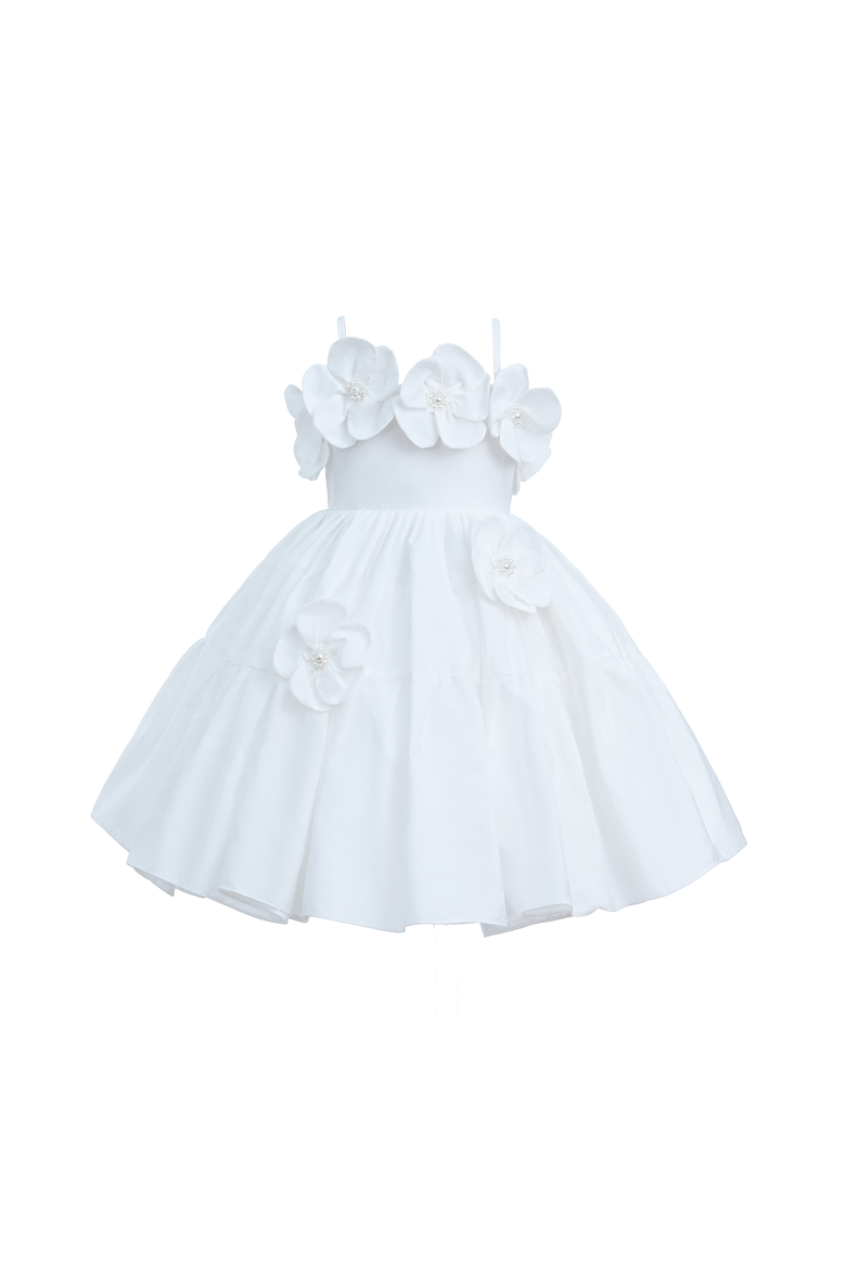 Buttercup Ravenna Dress, Alternate, color, White