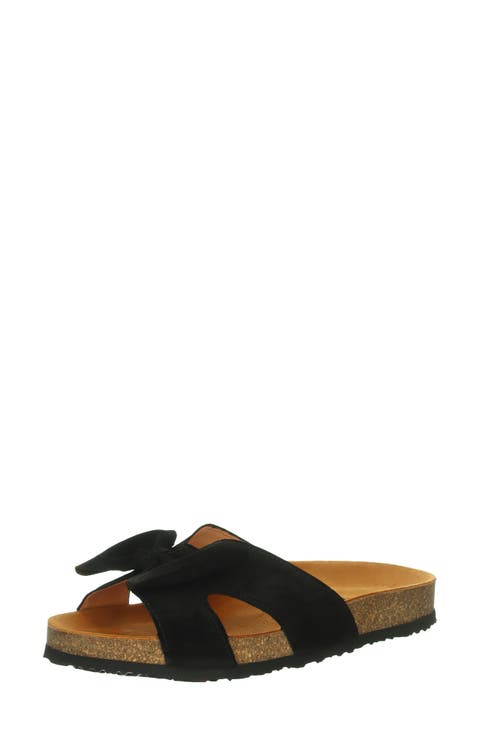 Crissi Bow Slide Sandal (Women)