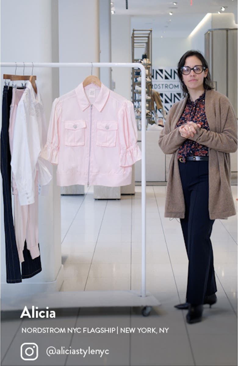 Holly Ruffle Sleeve Jacket, sales video thumbnail