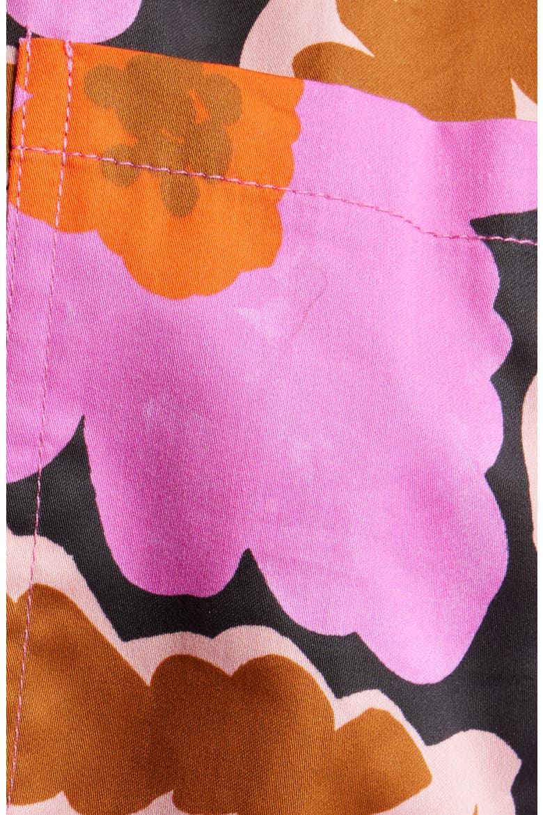 Salvinia Floral Cotton Blend Romper, Alternate, color, VITORIA