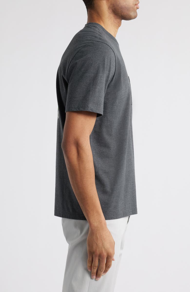 Tommy Bahama Wags to Riches Graphic Pocket T-Shirt, Alternate, color, Coal Heather