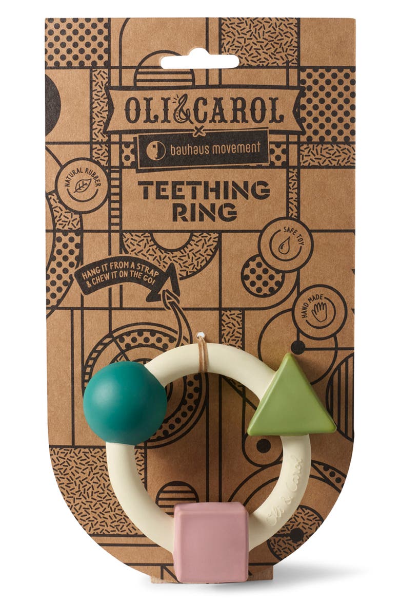 Bauhaus Movement Teether, Main, color, NO COLOR