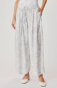 Splendid Iris Paisley Wide Leg Pants