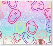 Deux par Deux Girl Stretch Jersey Smileys Neck Tube