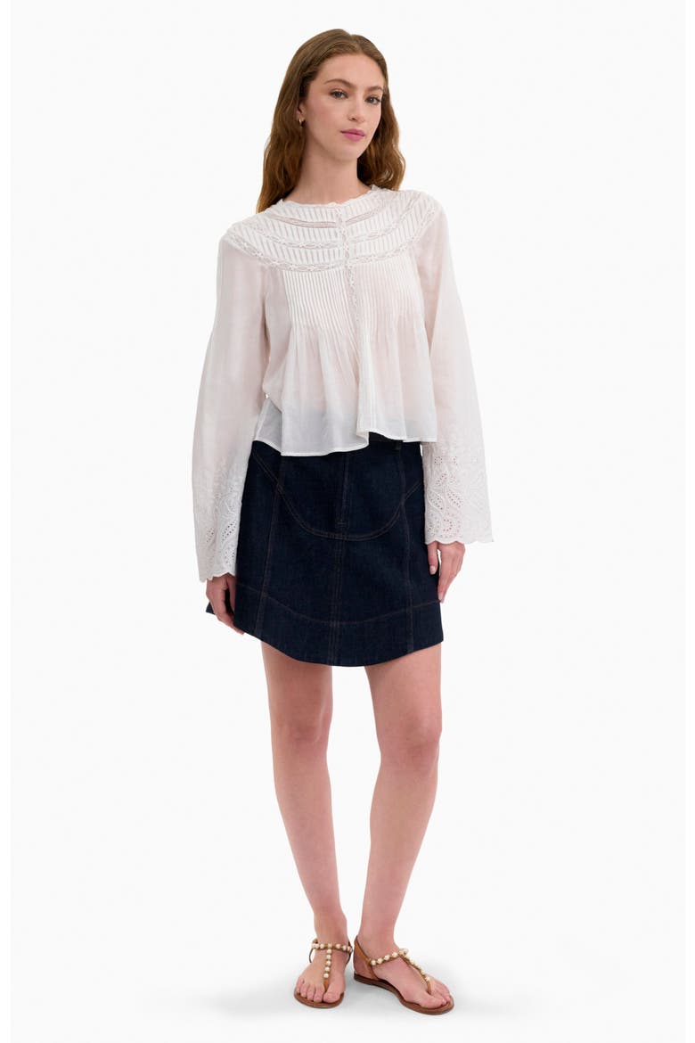 Sabine Blouse, Main, color, Ivory