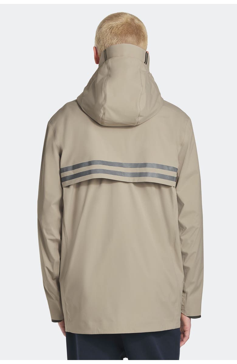 Canada Goose Nanaimo Rain Jacket Black Label, Alternate, color, Limestone