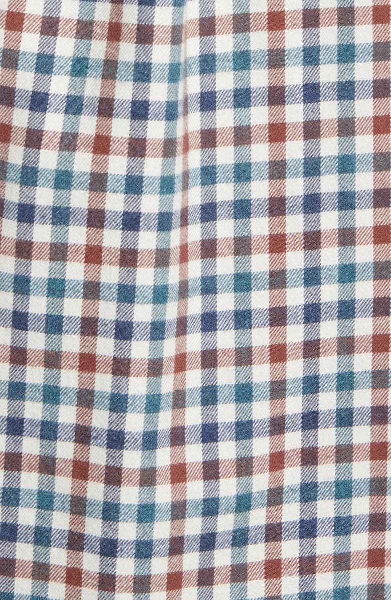 johnnie-O Hangin' Out Partee Check Flannel Button-Up Shirt, Alternate, color, 