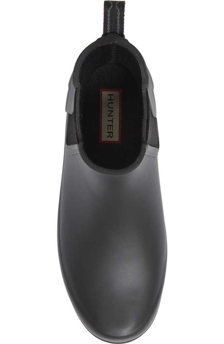 Hunter Refined Waterproof Chelsea Boot, Alternate, color,