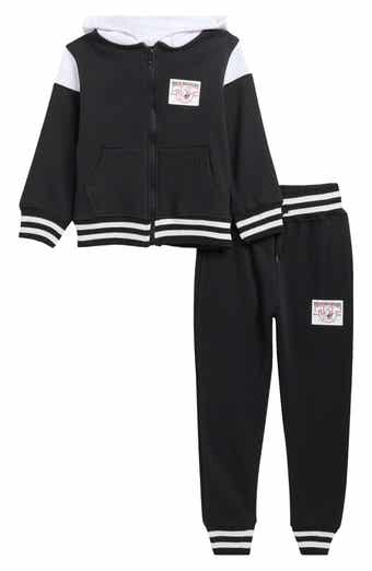 True Religion Kids' Fleece Zip Hoodie & Joggers Set