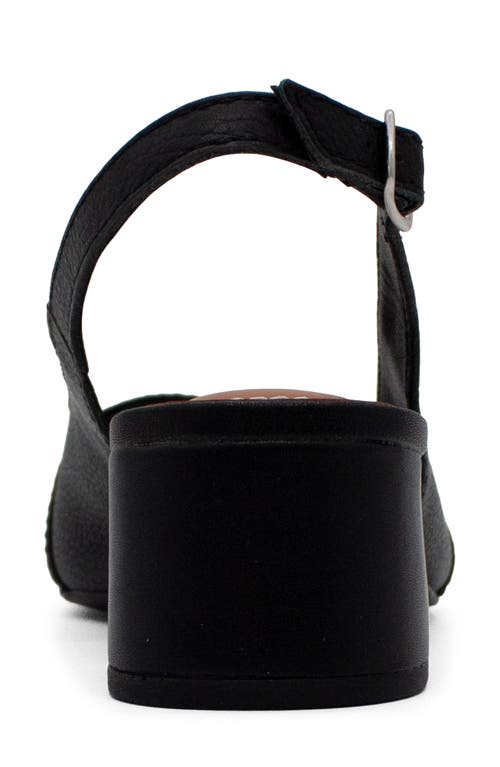 Bottero Square Toe Slingback Sandal