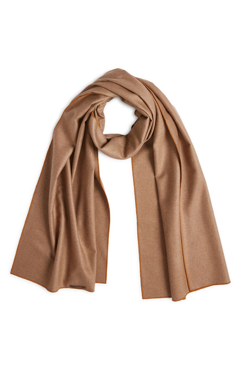 CLIFTON WILSON Solid Cashmere Scarf, Main, color,