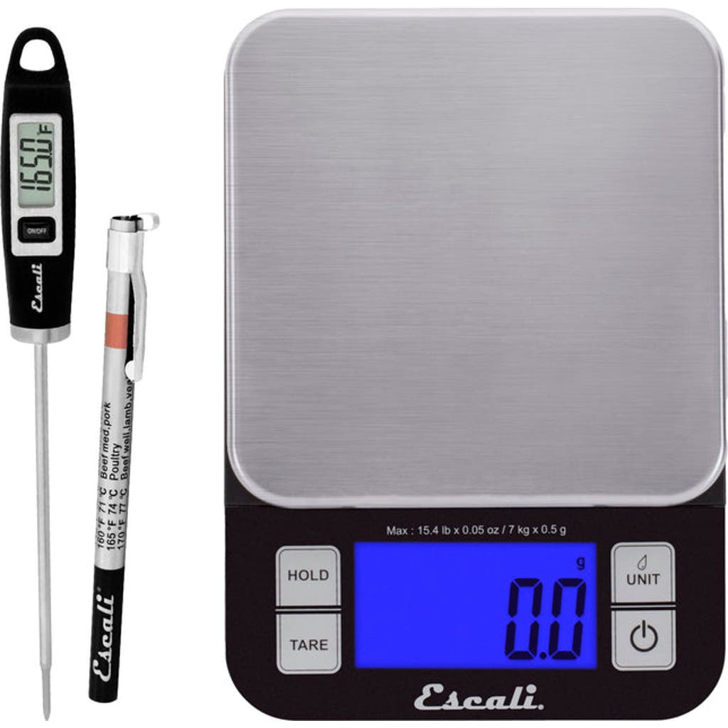Escali Kitchen Scale And Thermometer Kit In Multi