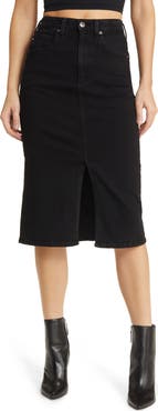 AG Tefi Denim Pencil Skirt