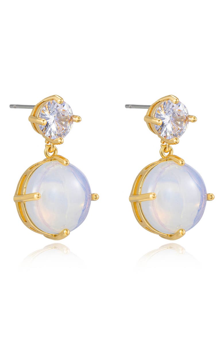 Ettika Opal Drop Earrings, Alternate, color,