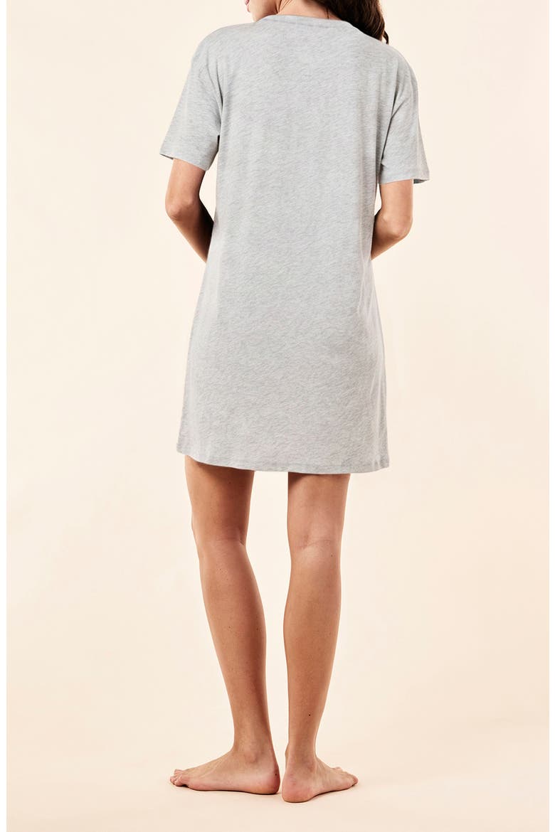 Ada Knit Mini Nightie, Alternate, color, GREY