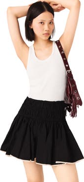 maje Rib knit tank top