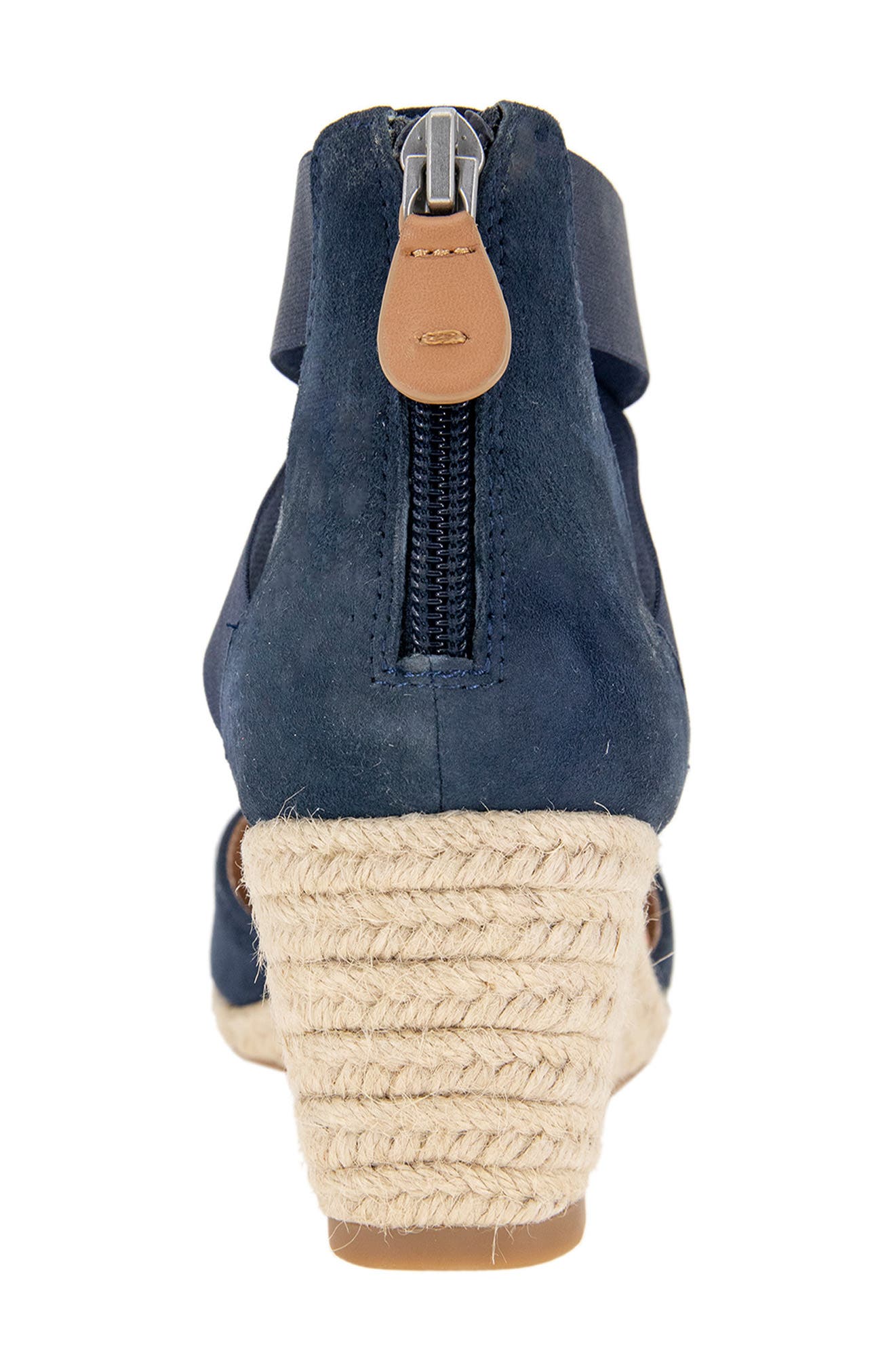 Orya Espadrille Wedge Sandal, Alternate, color, NAVY SUEDE