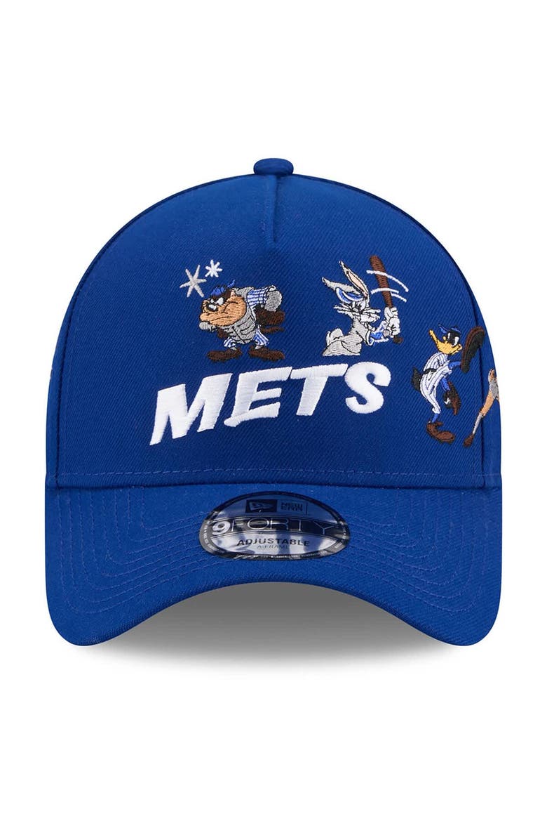 New Era Men's New Era Royal New York Mets Looney Tunes A-Frame 9FORTY Adjustable Hat, Alternate, color, Royal