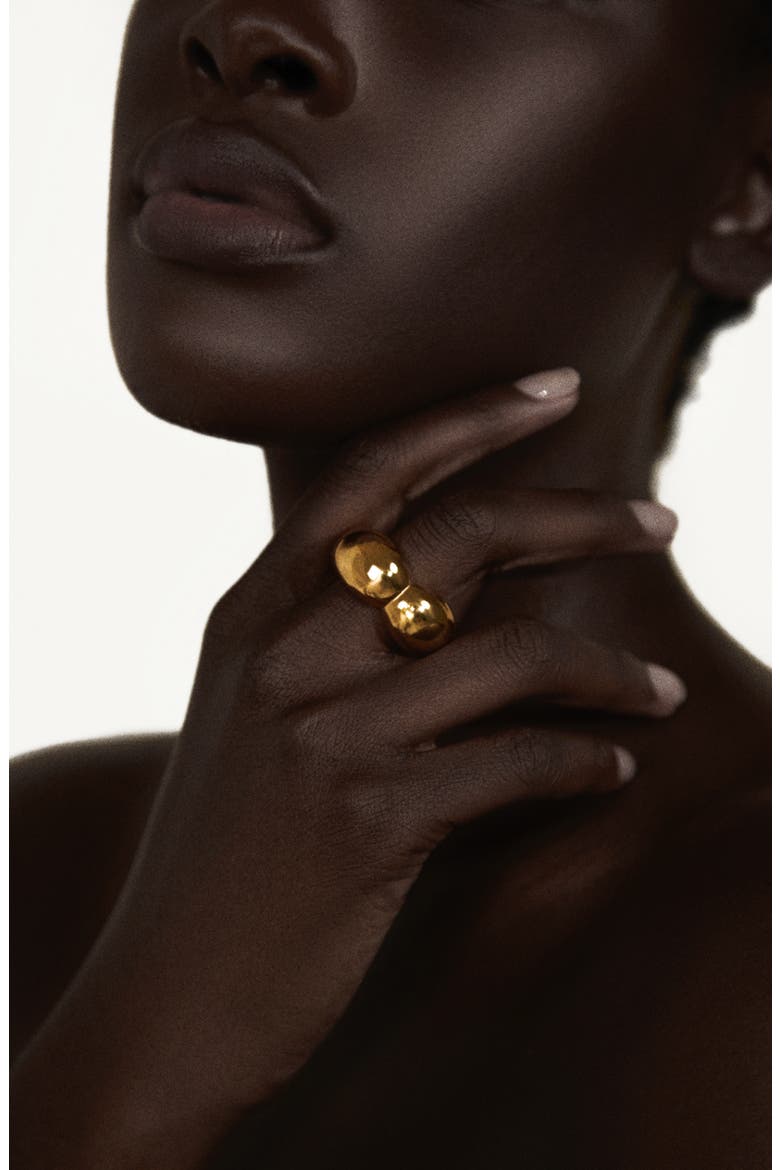 Aurelia Sculptural Ring, Alternate, color, Gold