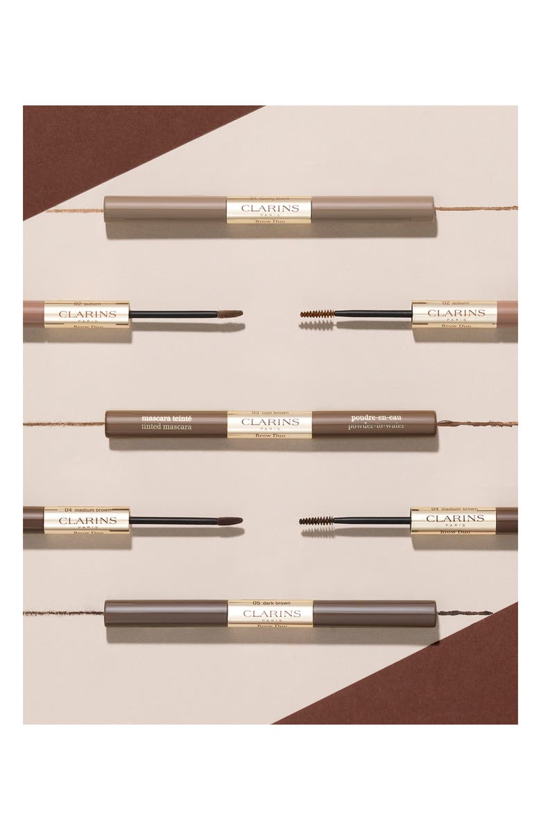 Clarins Brow Powder & Tinted Brow Gel Duo, Alternate, color, 
