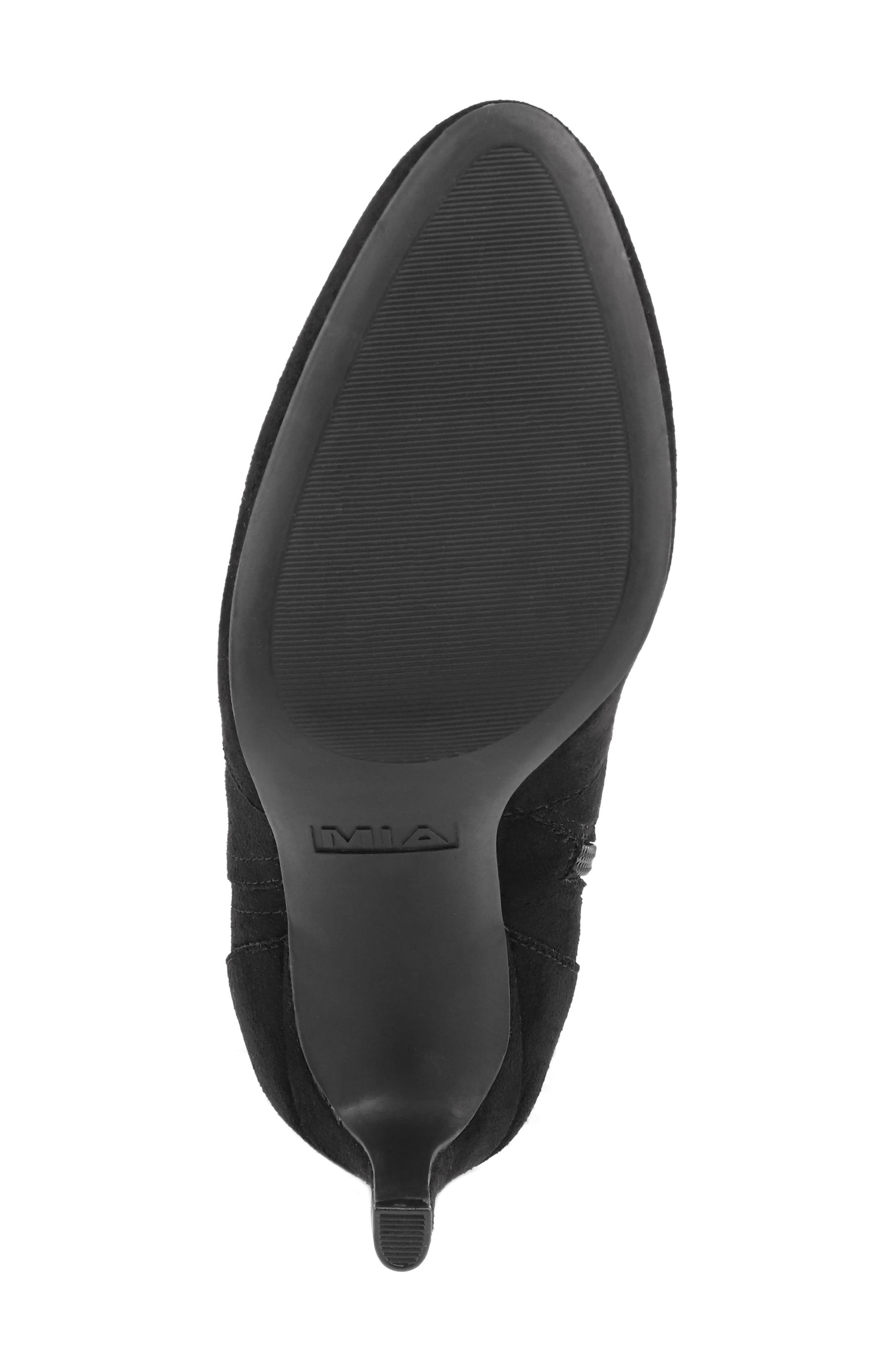 MIA Lilibette Knee High Western Boot, Alternate, color, Black