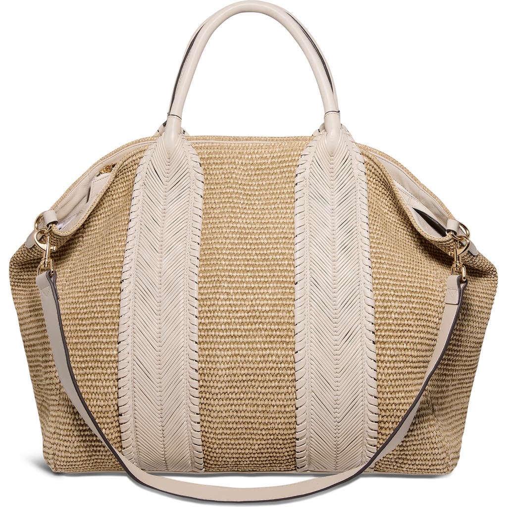 Aimee Kestenberg All For Love Convertible Tote In Raffia