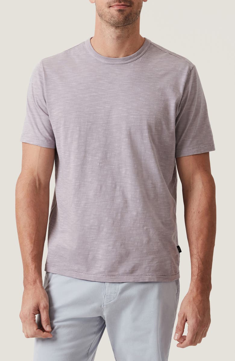 34 Heritage Crewneck Slub Cotton T-Shirt, Main, color, Lilac Dust