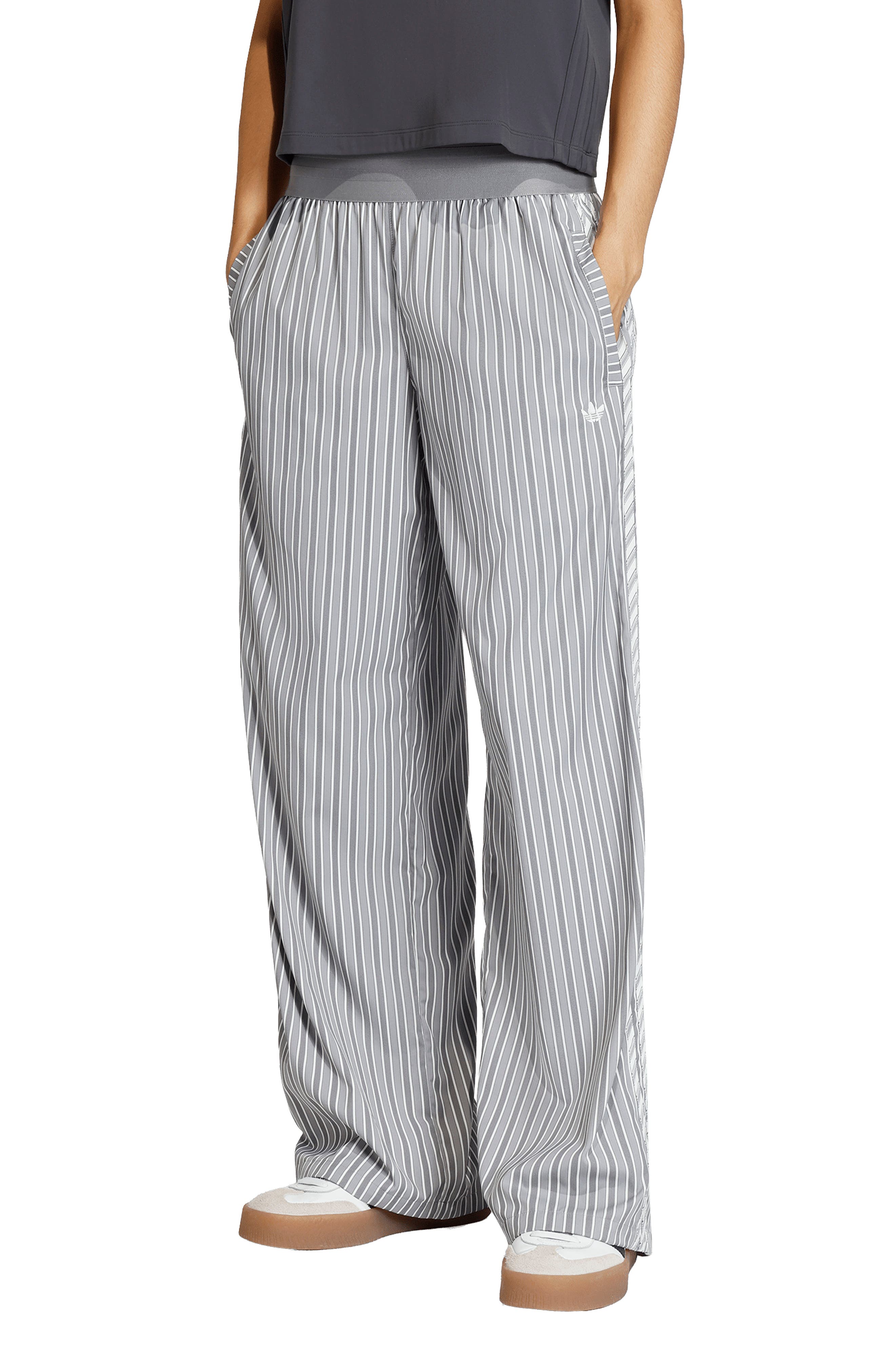 Stripe Wide Leg Pant (Women) | Nordstrom