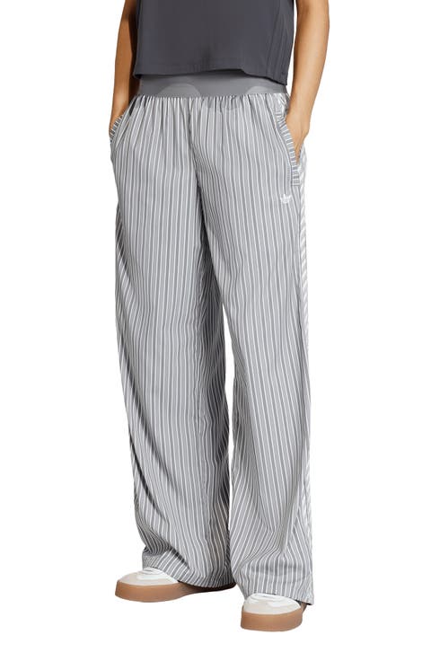 Stripe Wide Leg Pant