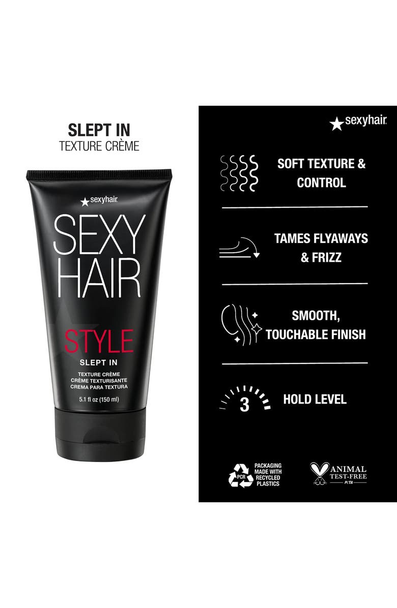 BIG SEXY HAIR Style Sexyhair Slept In Texture Crême, Alternate, color,