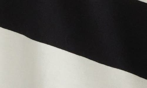 Universal Standard Belle Breton Stripe Top In Black