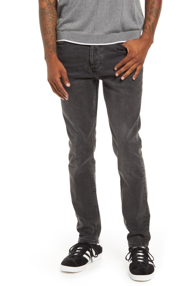 Topman Tyler Stretch Skinny Jeans, Main, color, 