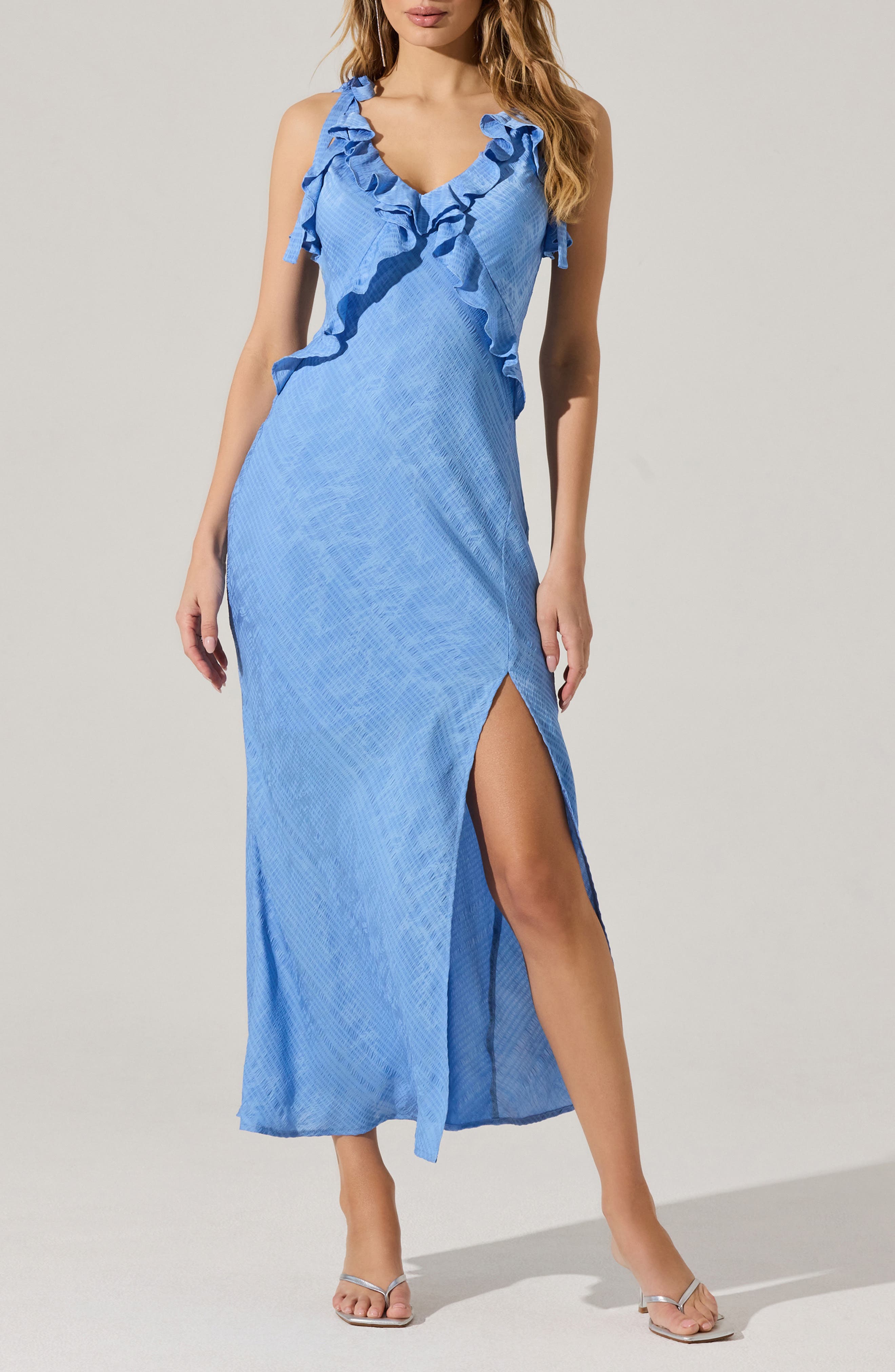 ASTR the Label Sorbae Ruffle Detail Dress