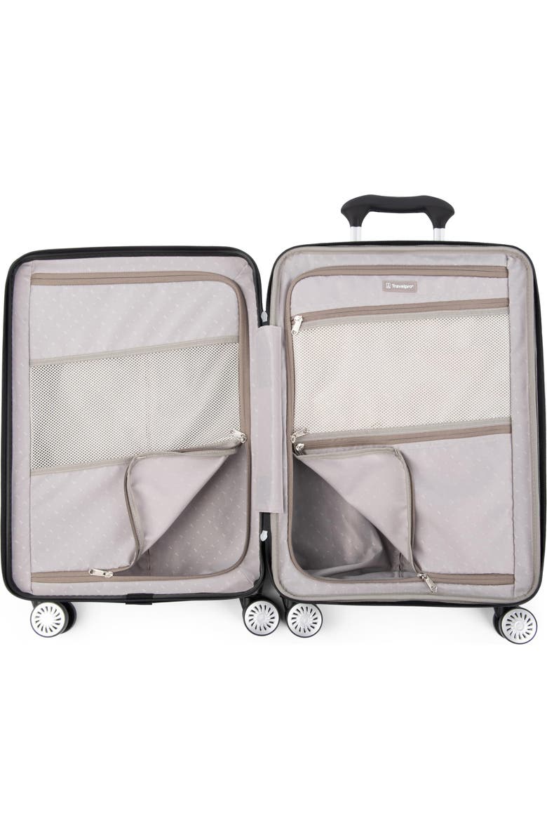 TRAVELPRO Pathways 3 Hardside Expandable 3 Piece (21"/25"/28") Spinner Luggage Set, Alternate, color, Black Knight