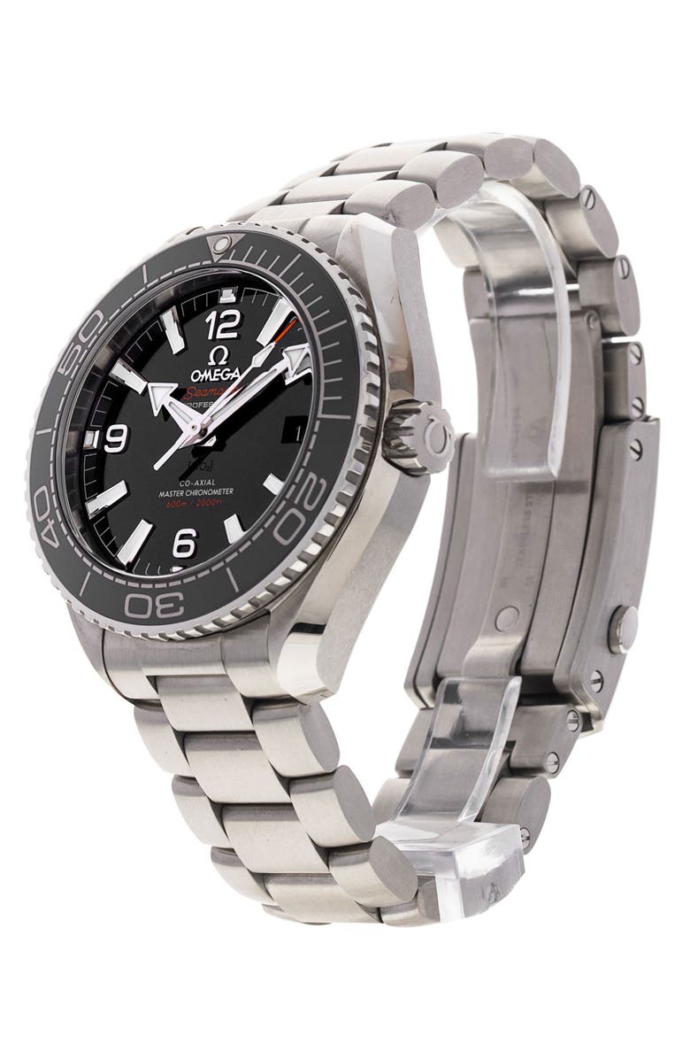 Watchfinder & Co. Omega Preowned 2023 Planet Ocean Bracelet Watch, 40mm, Alternate, color, 