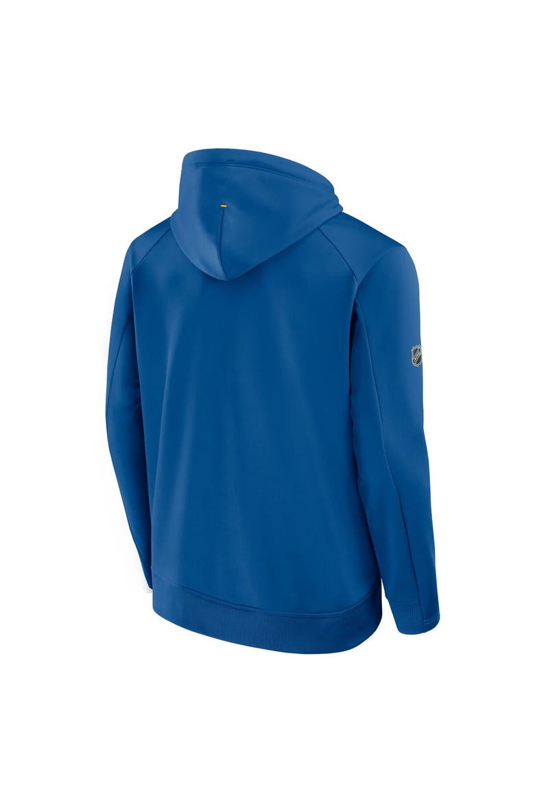 Men's Fanatics Blue St. Louis Blues Authentic Pro Rink Hoodie, Alternate, color, Blue