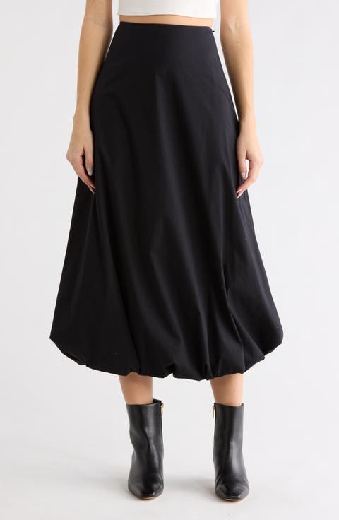 Bubble Midi Skirt