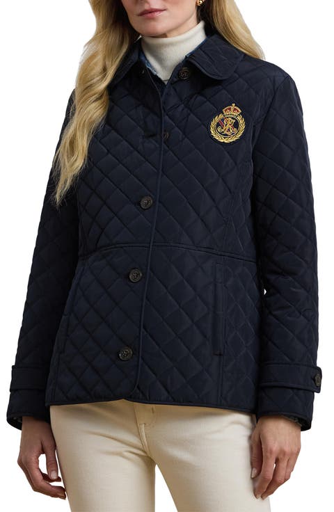 Crested Quilted Jacket