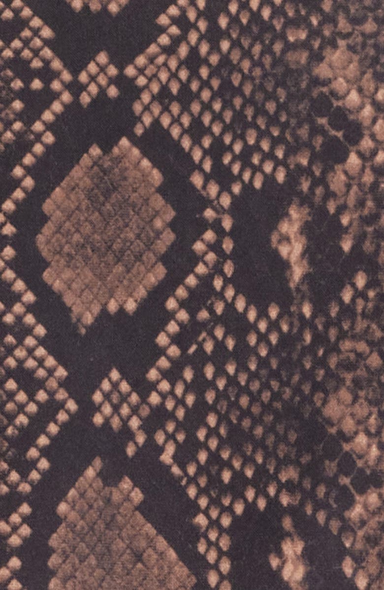 BCBG Max Azria Animal Print Trench Coat, Alternate, color,