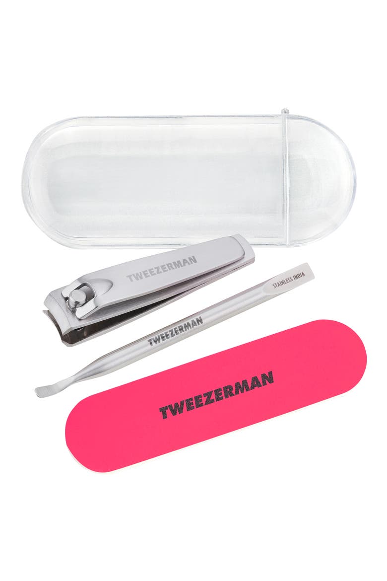 Mini Neon Nail Care Set, Main, color, NO COLOR
